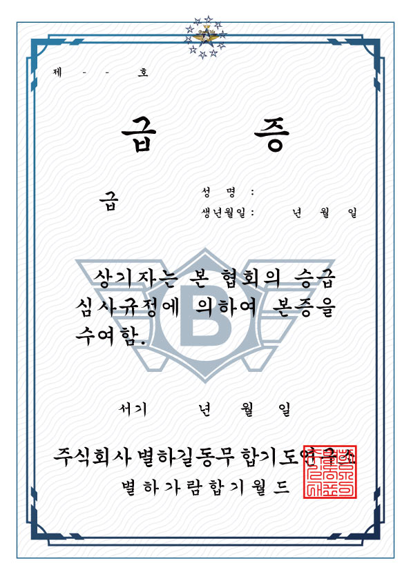 승급 -디자인 1호